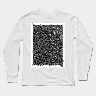 A Page of Doodles Long Sleeve T-Shirt